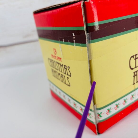 Silver Deer Tom Rubel Christmas Animals Hippo Figurine - Picture 9 of 9